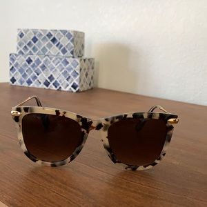 KREWE Ladies Tortoiseshell Sunglases